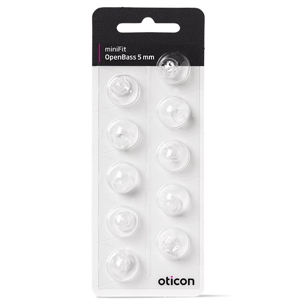 Oticon OpenBass MiniFit 10-pakning
