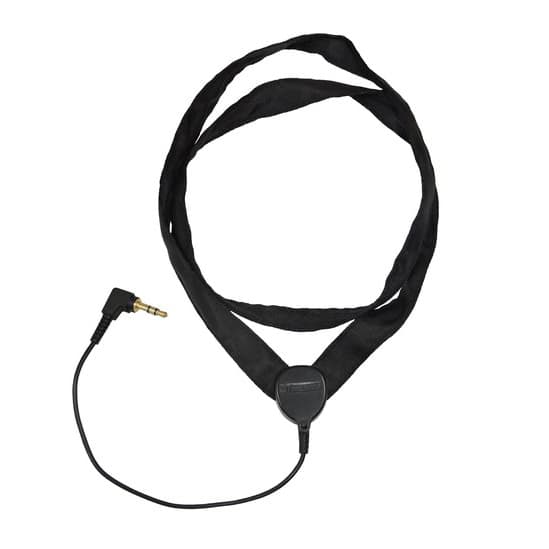 Transistor halsslynge 2-kanal, 15 cm + forlengelseskabel
