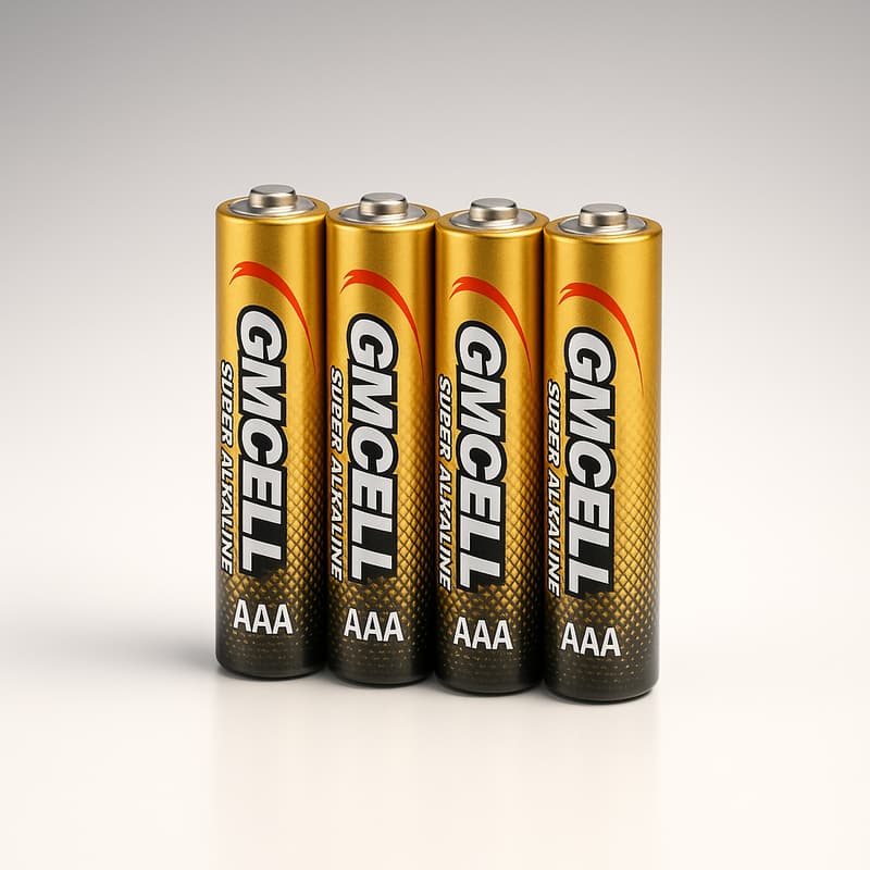 AAA-batterier - 4 stk